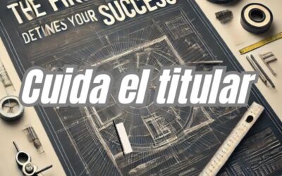 El titular, ese gran olvidado